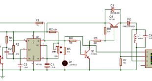 تایمر تک‌شات برای اندازه گیری سلف توسط NE555