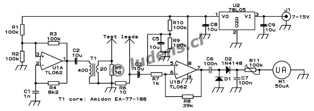 مقاومت سنج سری معادل (ESR) 21 esr circuit